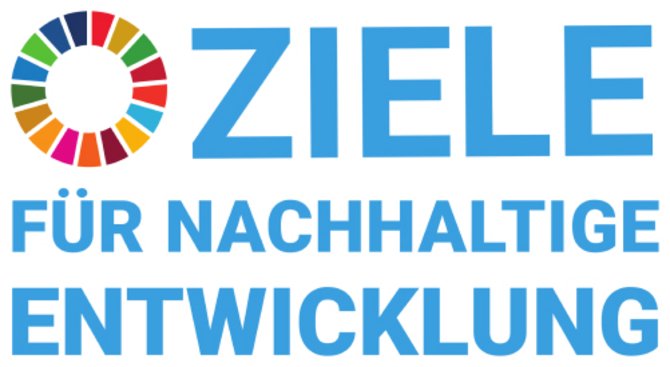 Logo "Ziele für nachhaltige Entwicklung"